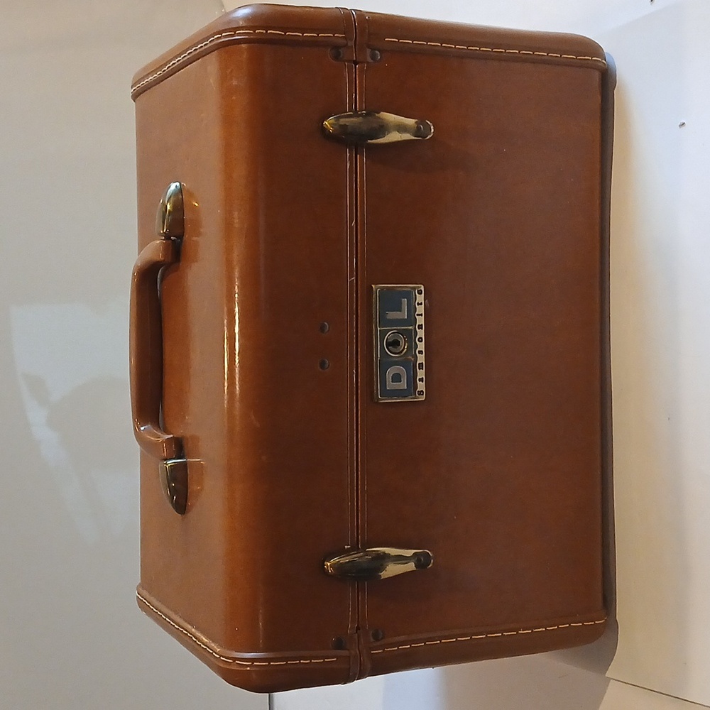 🧳 Vintage Samsonite Streamlite Vanity Travel Case Retro Train Makeup Luggage - Picture 1 of 14